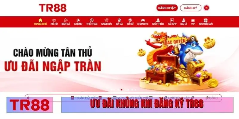 Ưu đãi khủng khi đăng ký TR88